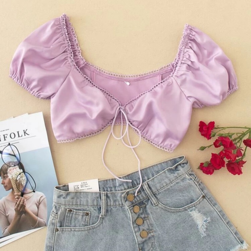 NEVER WORN!! SHEIN crop top